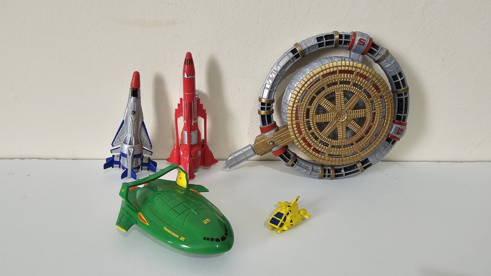 Thunderbirds Movie 2004 1 2 3 4 5 Giocattoli Pacchetto Salvataggio Bandai Film Modelli