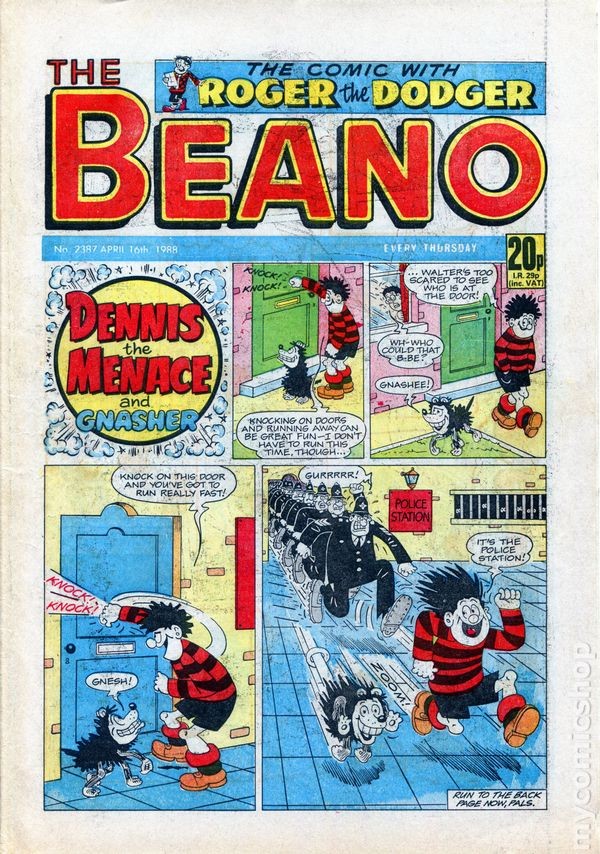 Beano #2387 FN 1984 Stock Image
