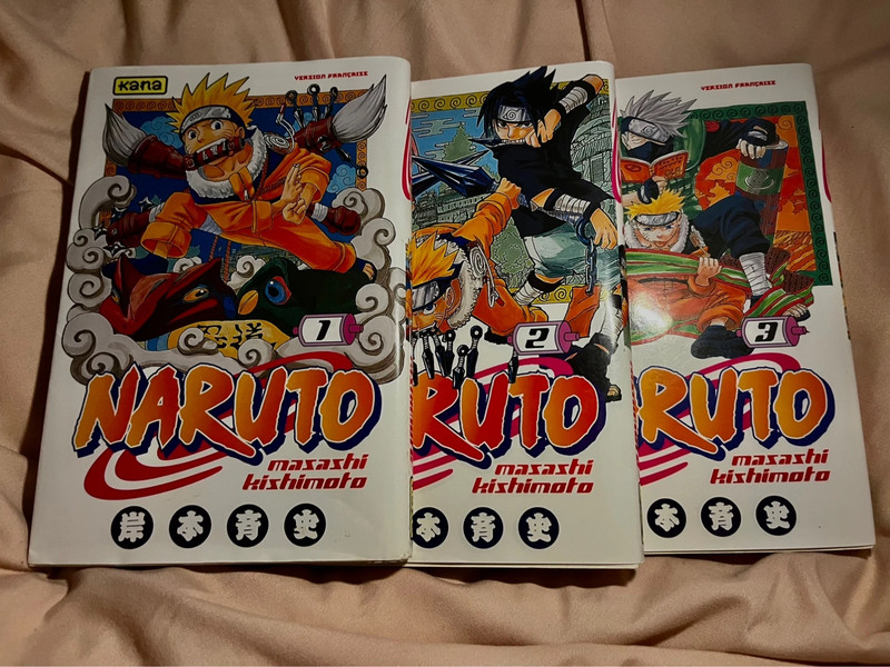 Naruto – Tomes 1, 2 et 3 – Masashi Kishimoto