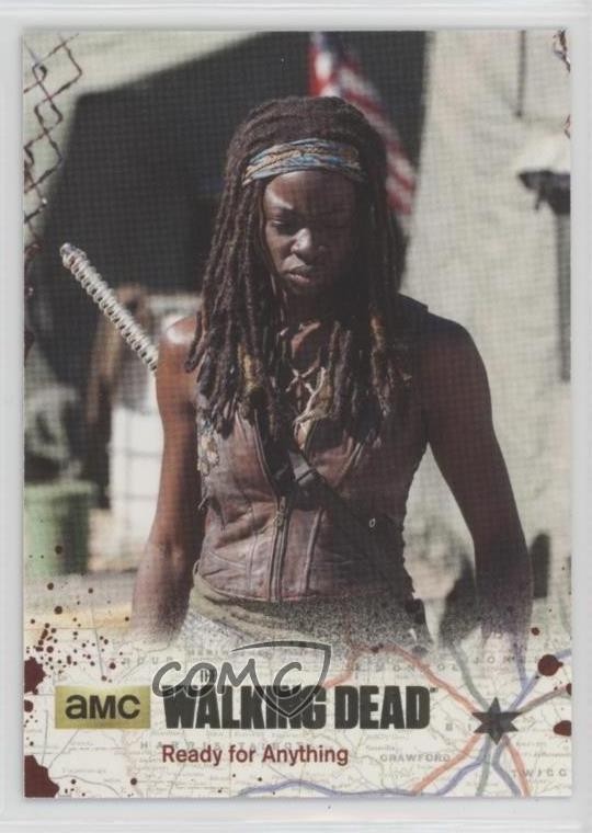 2016 The Walking Dead Season 4 Part 2 Gold Foil 6/25 Ready For Anything #07 2o7