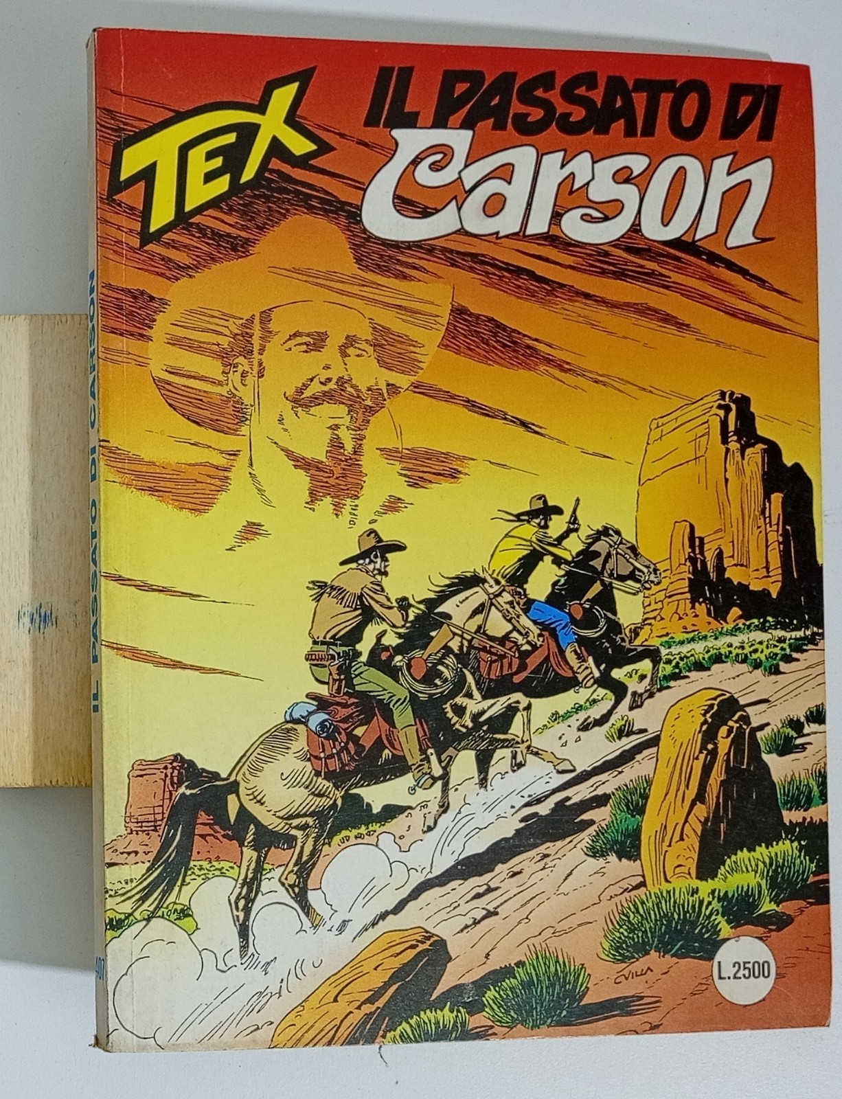 I148879 TEX Gigante n. 407 - Il passato di Carson - Bonelli 1994