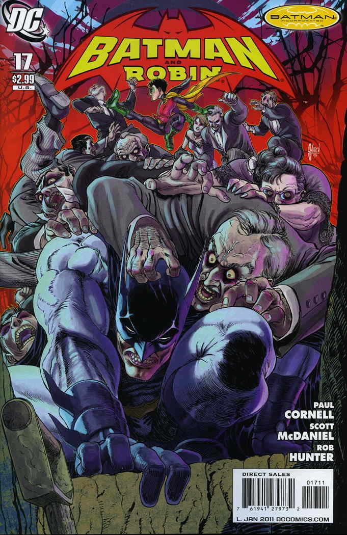 Batman and Robin #17 VF/NM; DC | Paul Cornell - w/Bag+Board