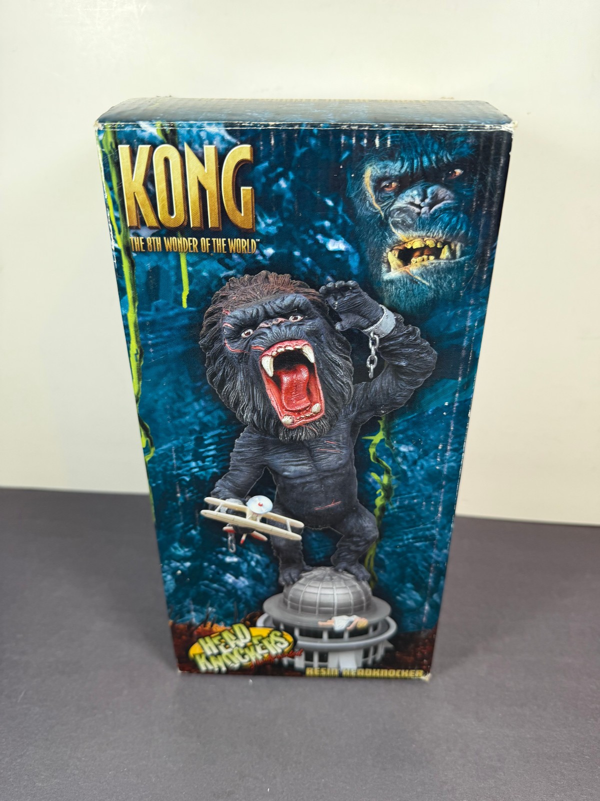 NECA Head Knockers KONG 8th Wonder Of The World Bobblehead Action Figure SL