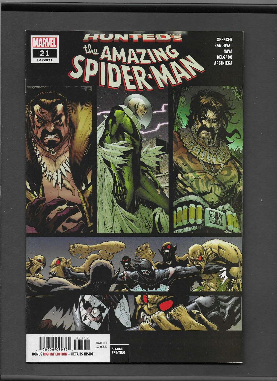 Amazing Spider-Man #21 | 2018 Series | Very Fine/Near Mint 9.0 | 2nd Print Copy