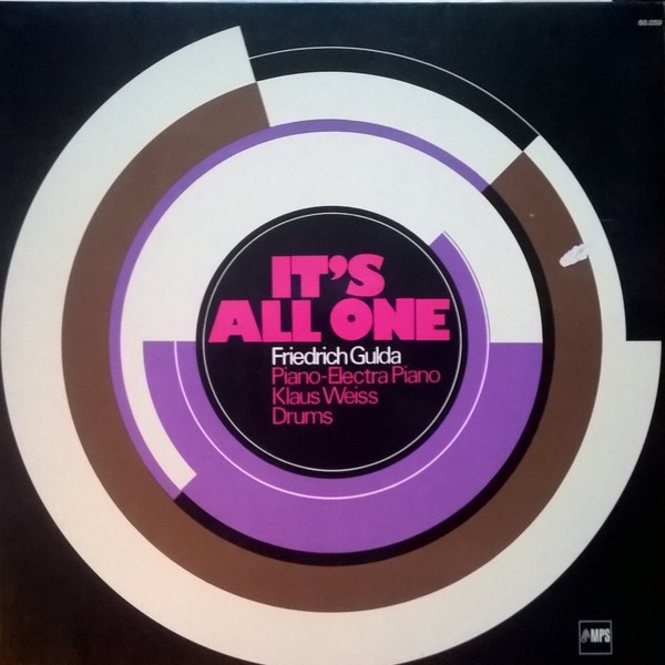 Friedrich Gulda - It's All One Vinyl LP Album Stereo Reissue Jazz Cool Jazz 0320