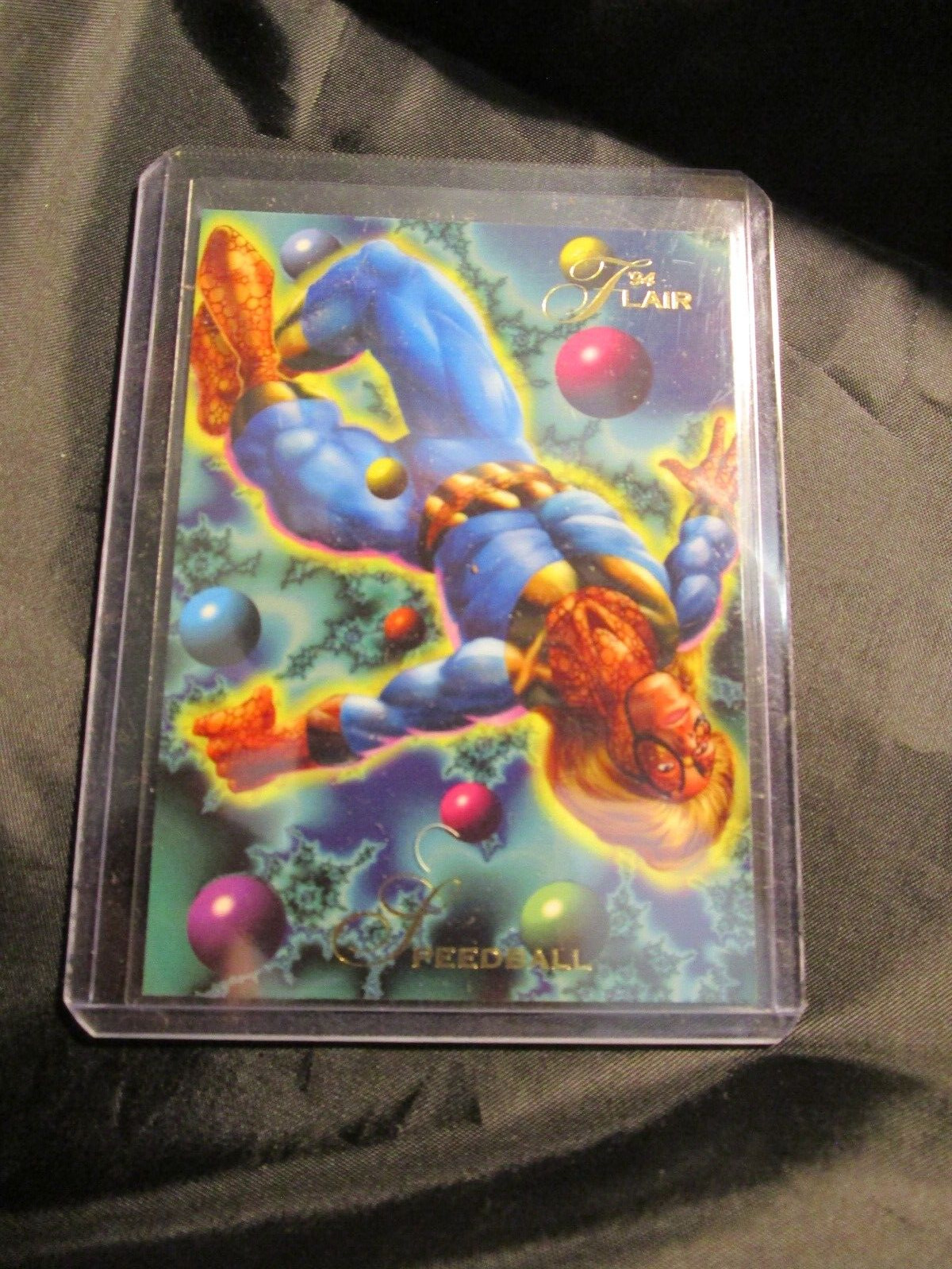 1994 Flair Marvel Speedball Card 