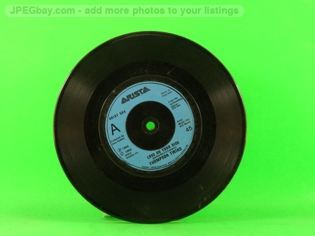 THOMPSON TWINS LOVE ON YOUR SIDE (PLAIN SLEEVE) (1) (137) 7" ARISTA