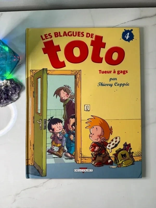BD "Les Blagues de Toto - Tome 9 : Tueur à gags" - Thierry Coppée (Delcourt)