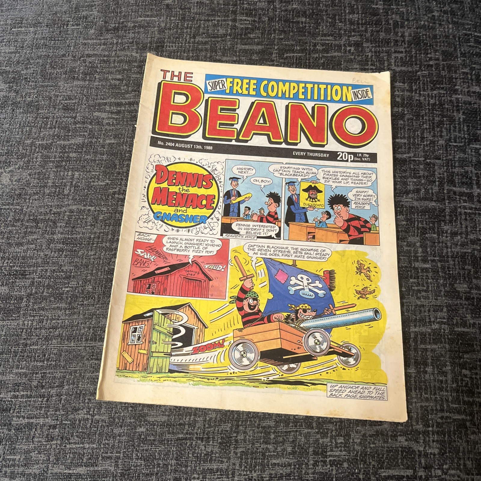 Beano Comic - #2404 - 13 August 1988