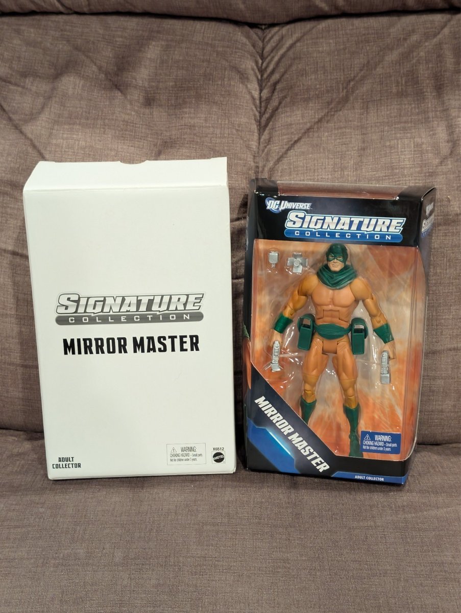 Mattel DC Universe Classics Signature Collection Mirror Master. Nuovo. Sigillato.