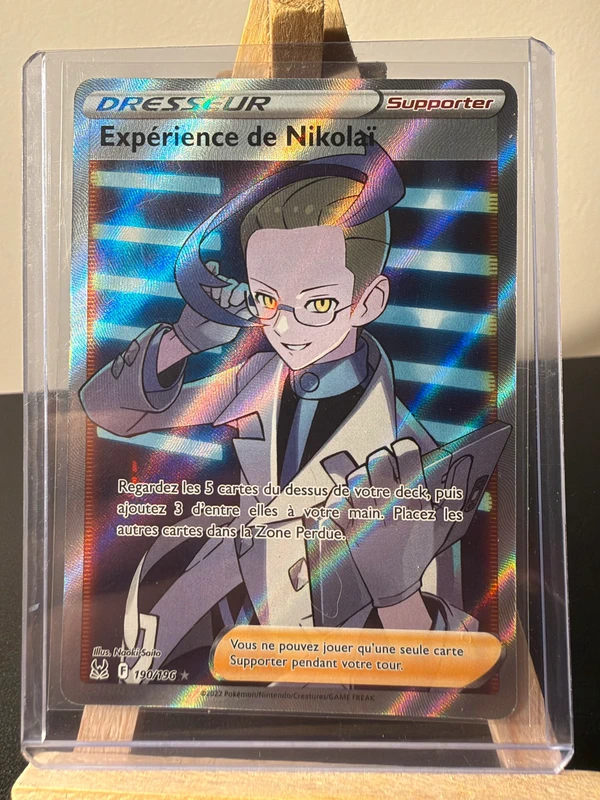 Expérience de Nikolaï Full Art - Origine Perdue EB11