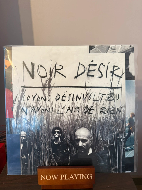 Disque vinyle noir désir