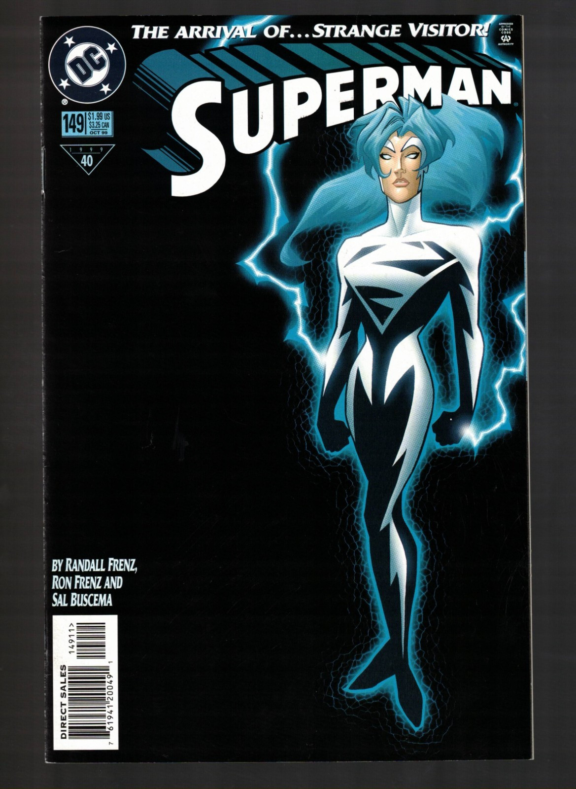 Superman #149 Strano visitatore!  fumetto DC in ottime condizioni/nm 1999