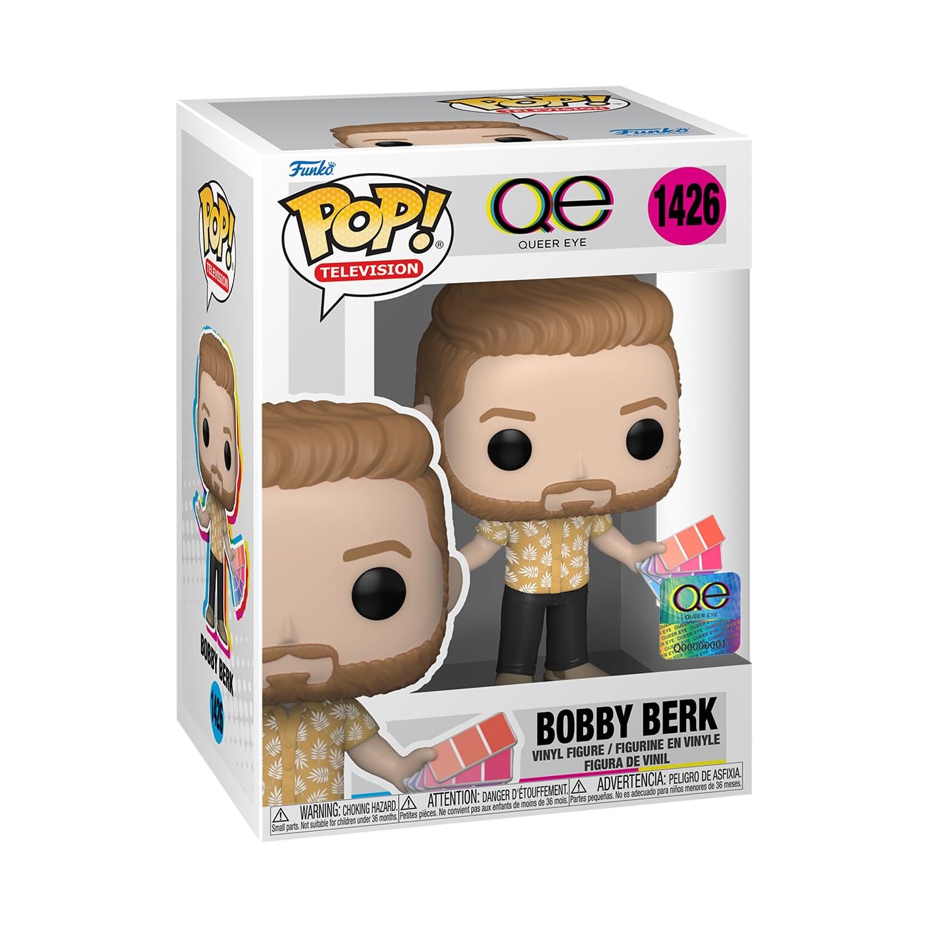 Funko POP! TV: Queer Eye - Bobby Berk - Figura in Vinile da Collezio uojQ