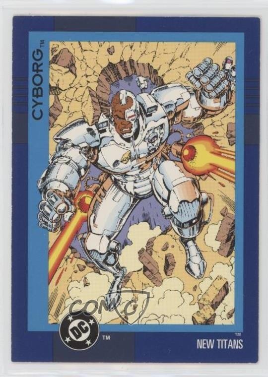 SkyBox DC Cosmic Teams Cyborg #61 1993 4et