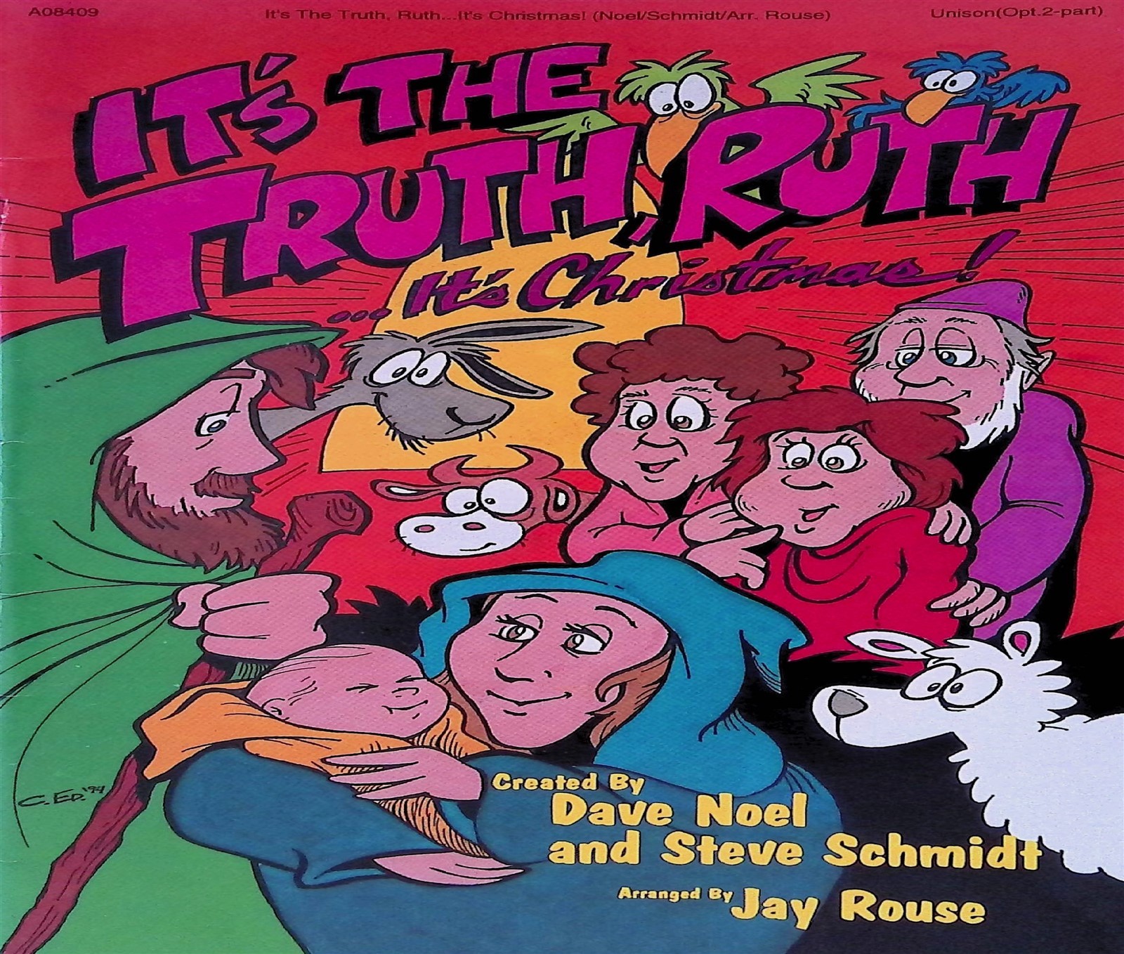 IT'S THE TRUTH RUTH IT'S CHRISTMAS - Dave Noel CD NEW/SEALED