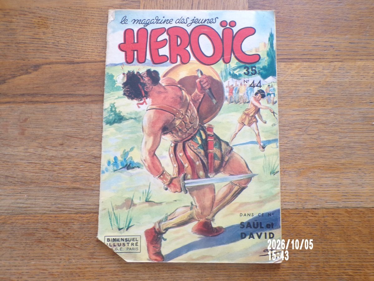 HEROIC n° 44  DU 21/01/1952 AVEC KINOWA + LE CAPORAL MILK + POPEYE