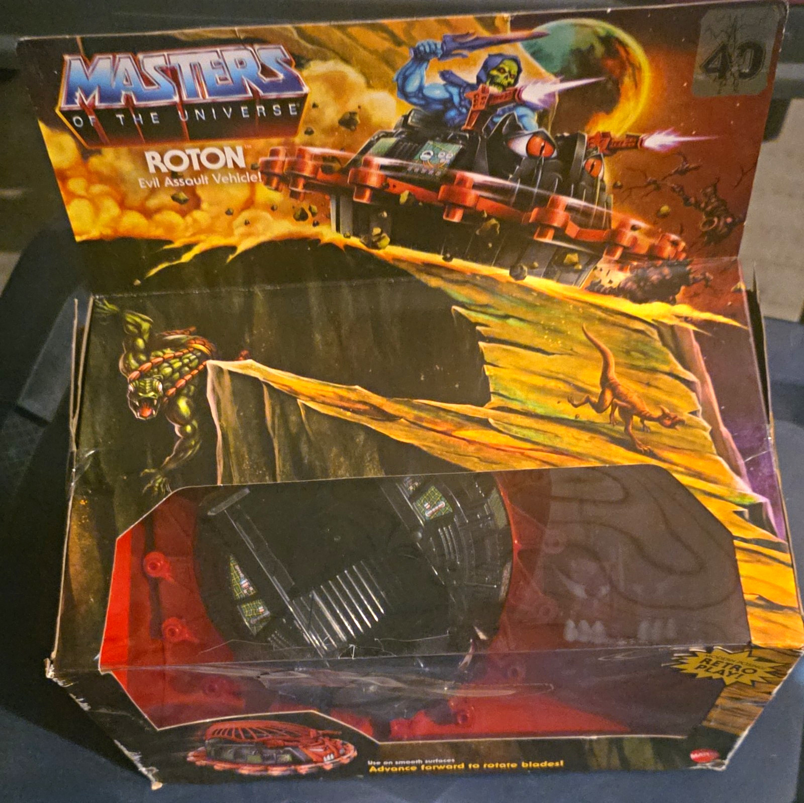 Mattel Masters of the Universe ROTON Evil Veicolo d'assalto Playset in scatola