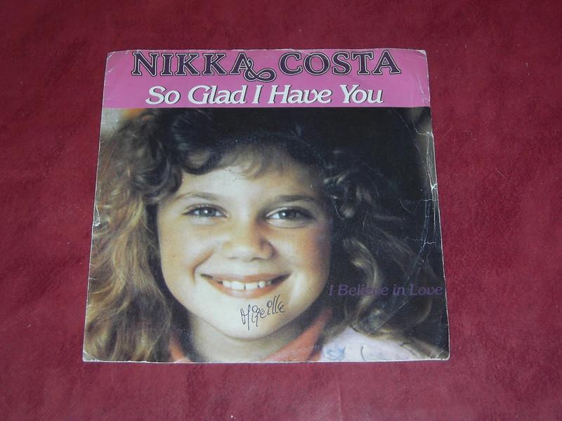 Vinyle 45T - Nikka Costa - So glad I have you