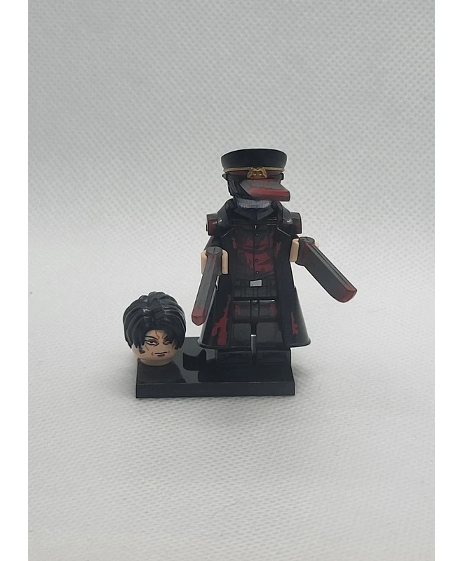 Figurine type Lego - Chainsaw Man - L’Homme katana (Lego-style Figure - Samurai Sword)