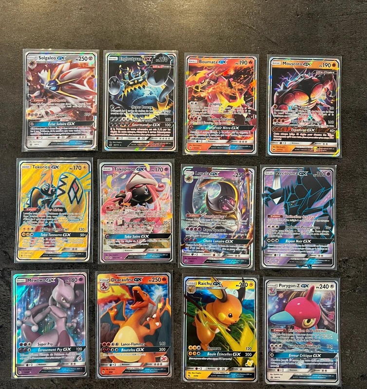 Lot cartes Pokémon GX