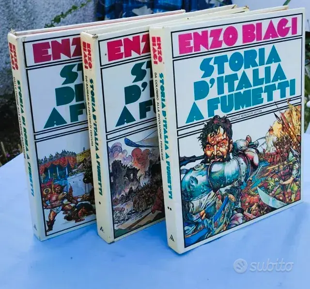 Enzo Biagi – Storia d’Italia e di Roma a fumetti