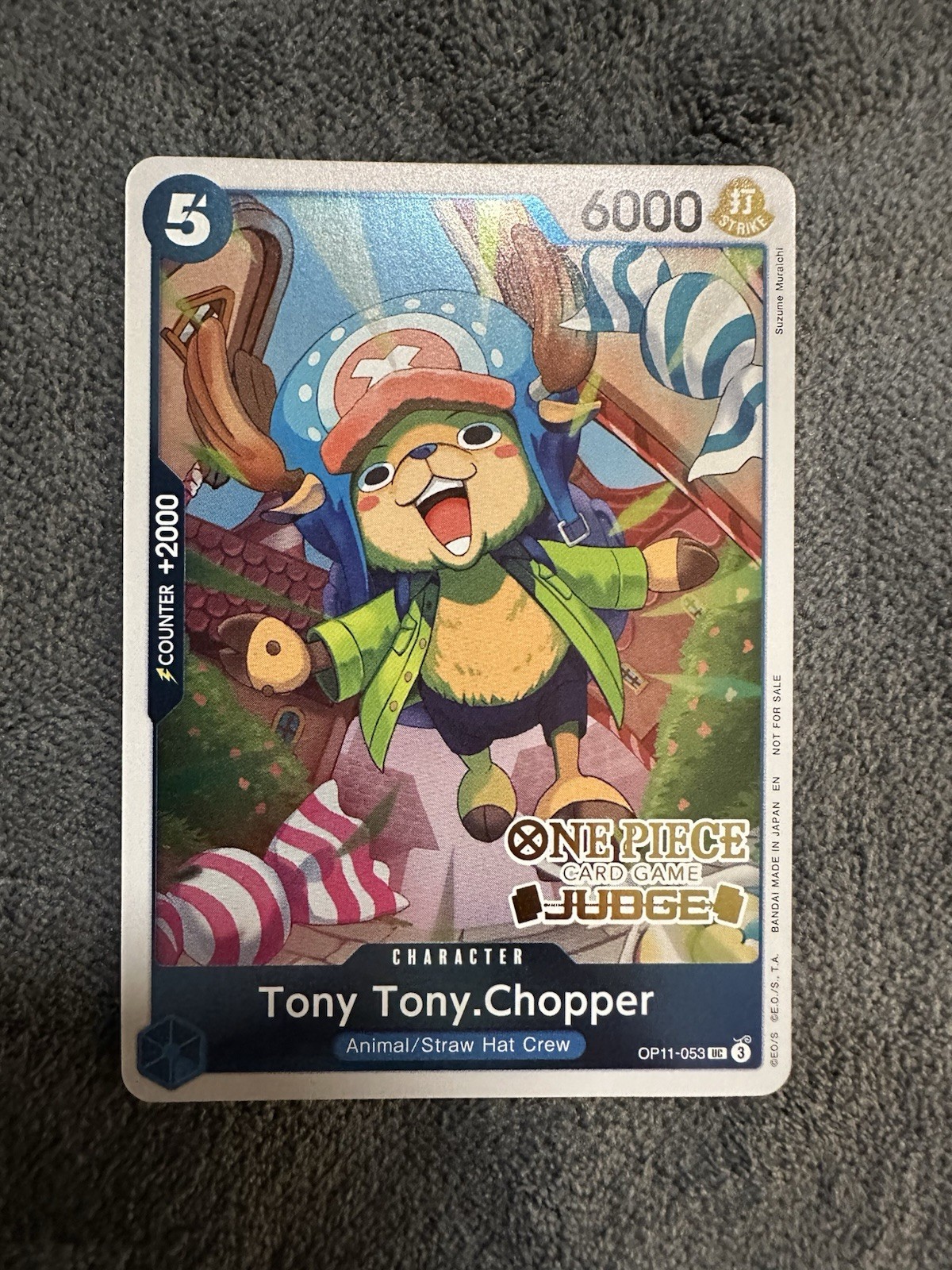 Tony Tony Chopper OP11-053 Judge Stamp