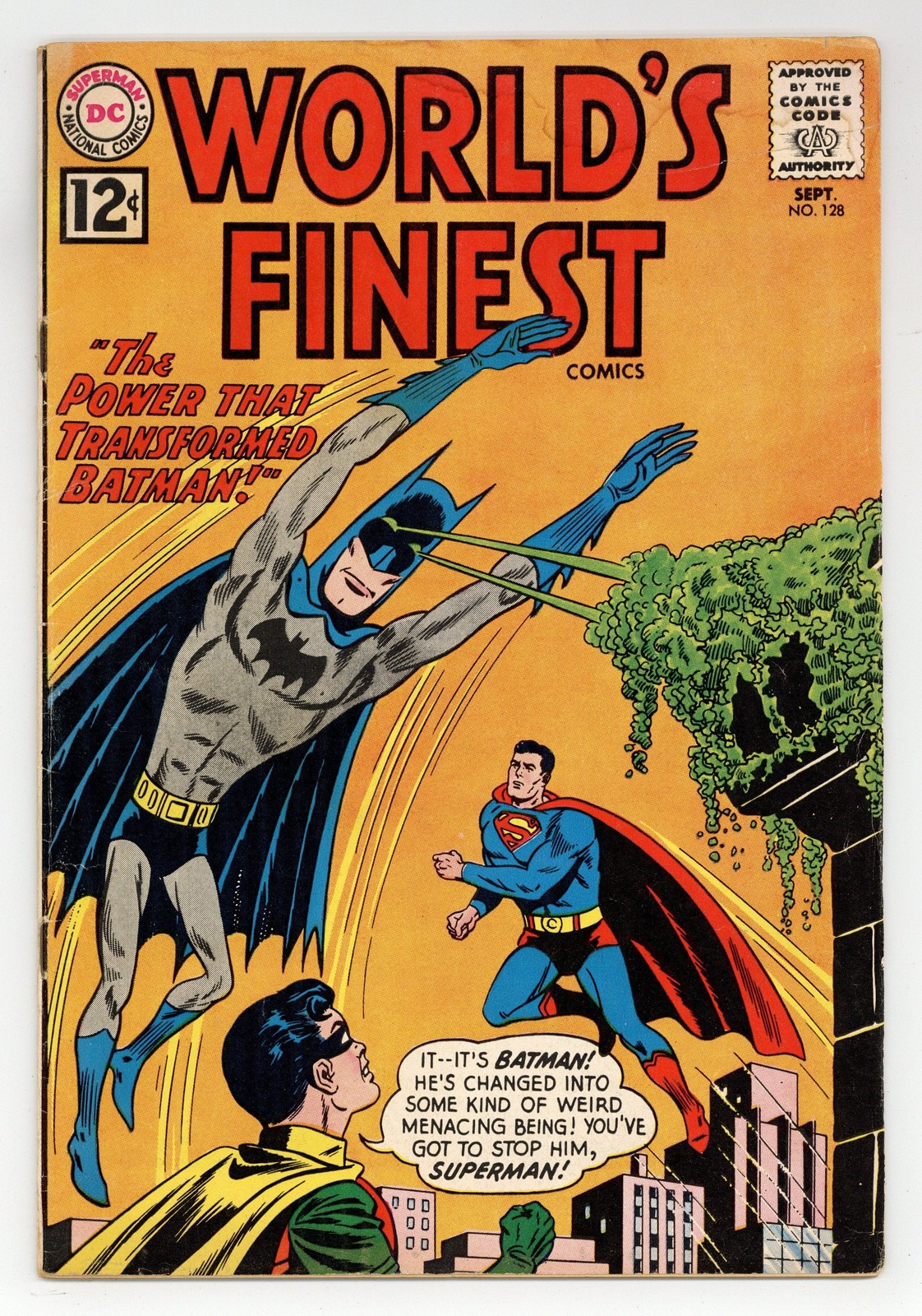 World's Finest Comics #128 GD/VG 3.0 1962