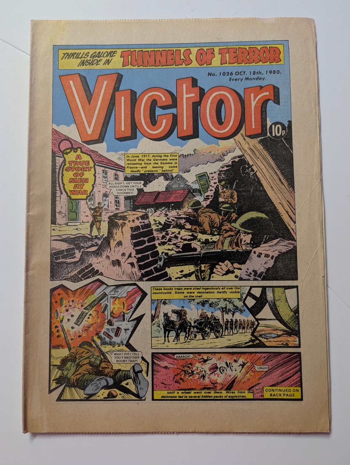 The Victor Comic, No 1026, October 18th 1980.