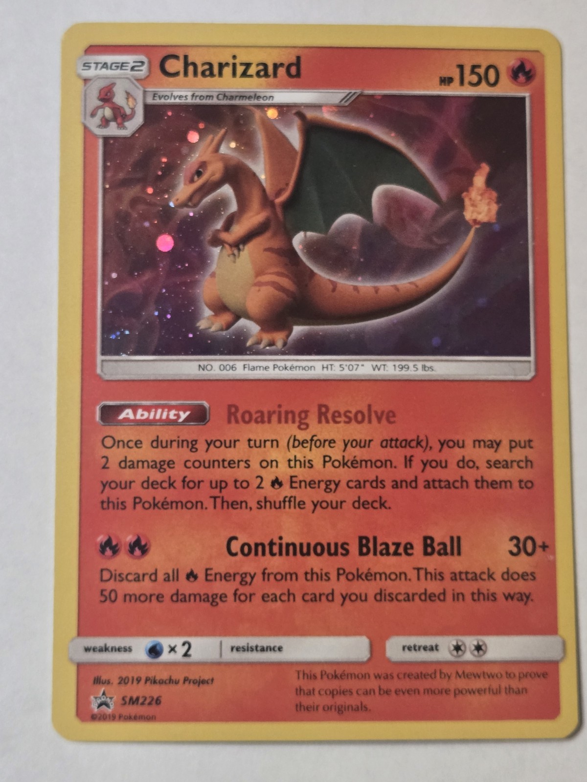 Charizard SM226 Sm Holo