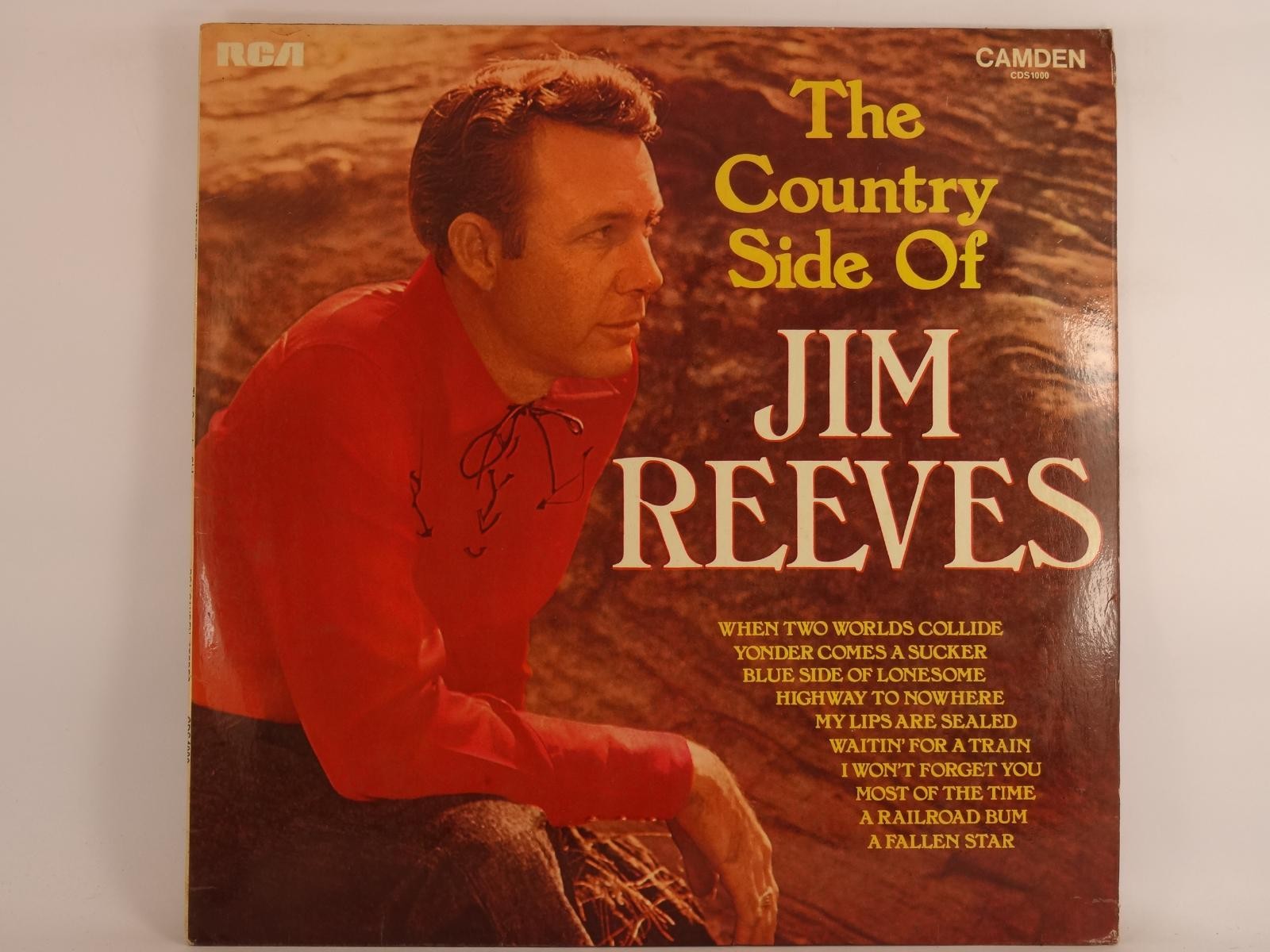 JIM REEVES THE COUNTRY SIDE OF JIM REEVES (336) 10 Track LP including Picture Sl
