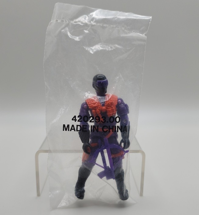Night Vulture SEALED BAGGED v1 COMPLETE 1991 Cobra GI Joe Vintage Army Builder