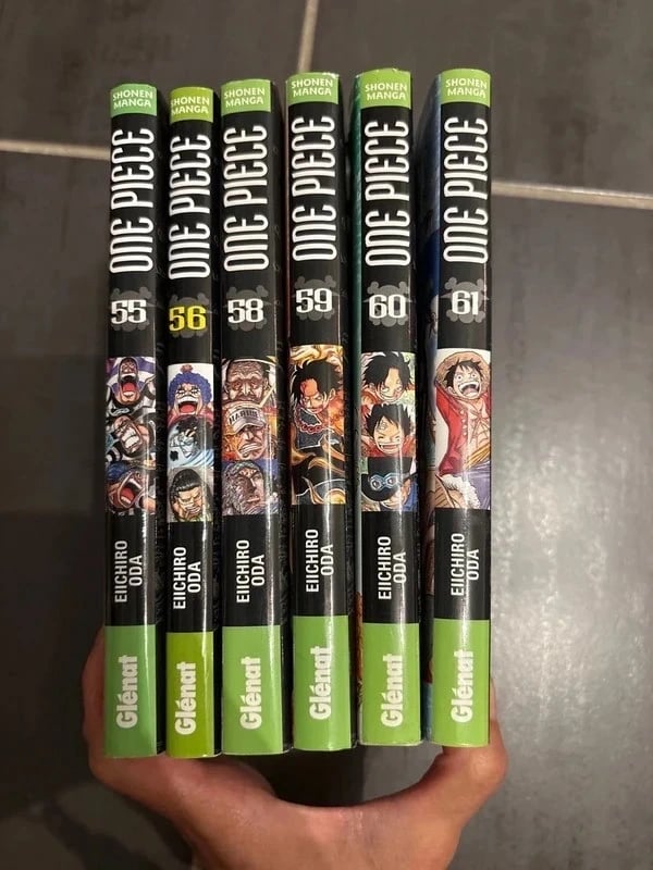 one piece 6 tomes