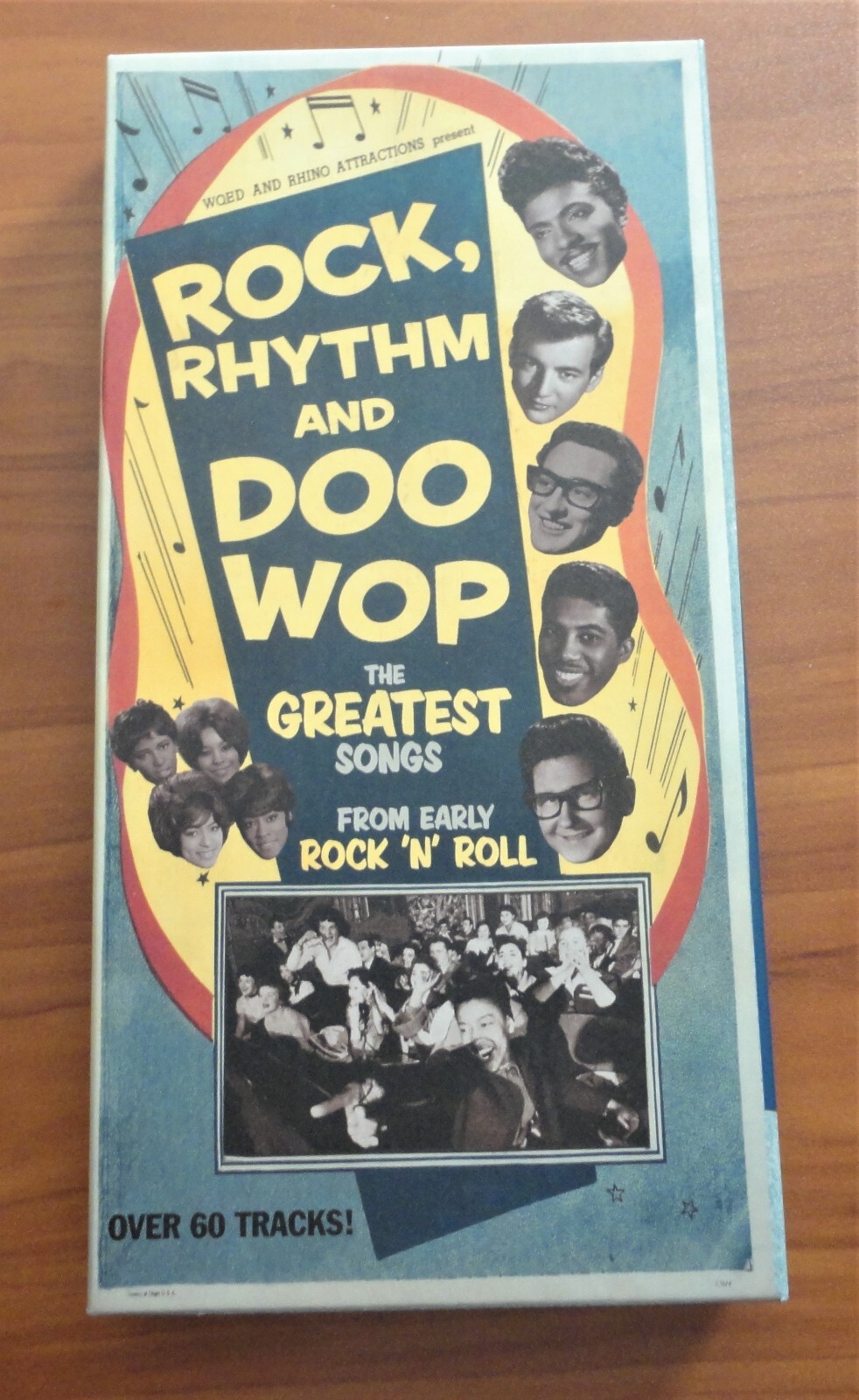 Mint Rock Rhythm & Doo Wop The Greatest Songs Rhino RZ 78353 4 CD Booklet Bonus