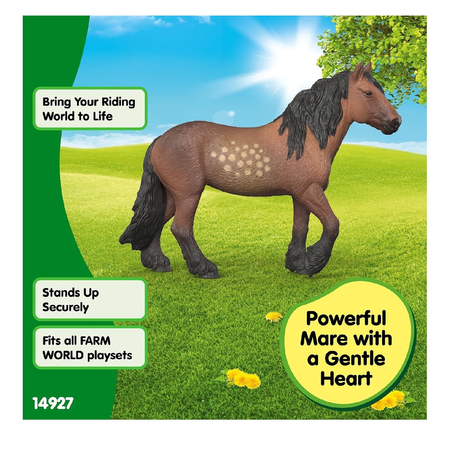 Schleich Farm Life Mare a sangue freddo svedese settentrionale