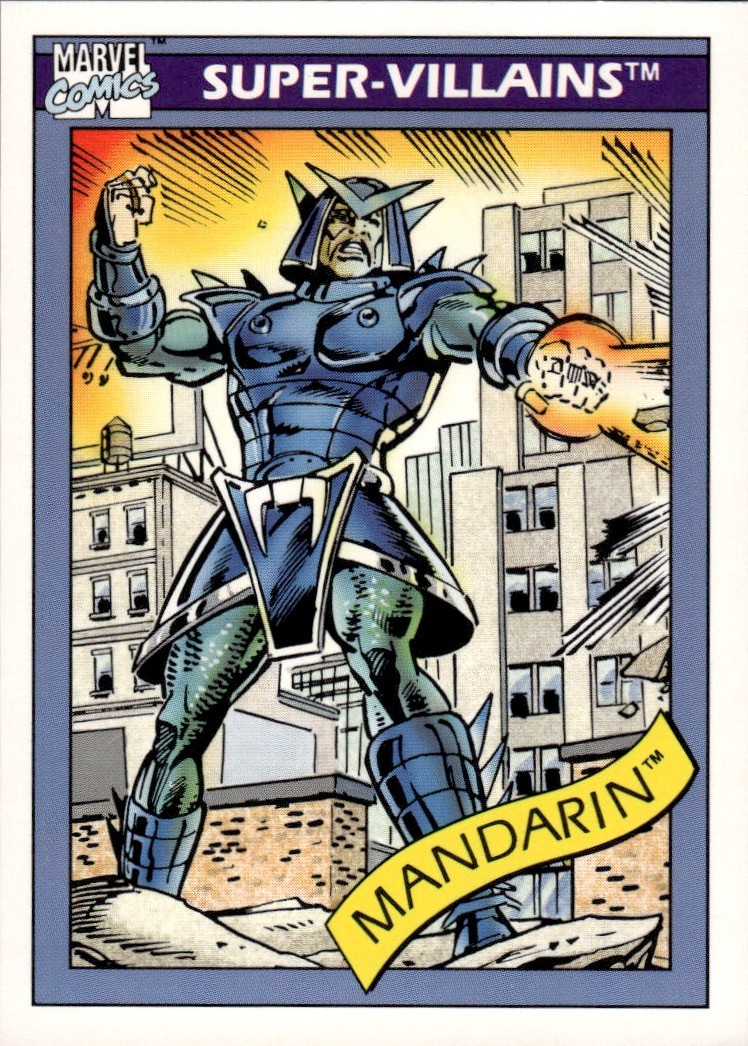1990 Impel Marvel Universe #76 Mandarin