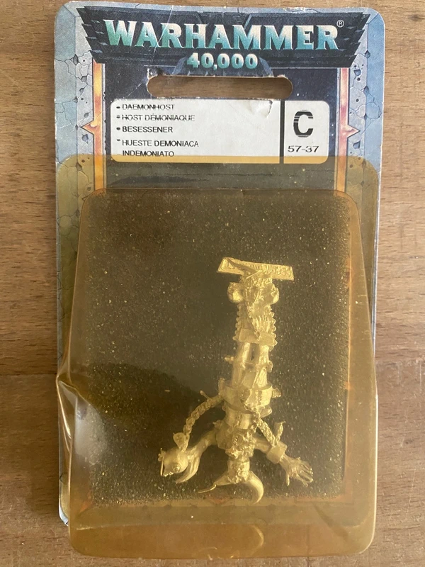 Daemonhost inquisitor oop metal miniature in blister