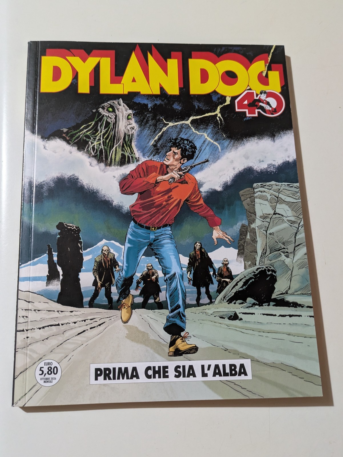 DYLAN DOG 481 Copertina Variant CLAUDIO VILLA Bonelli Cover NUOVO