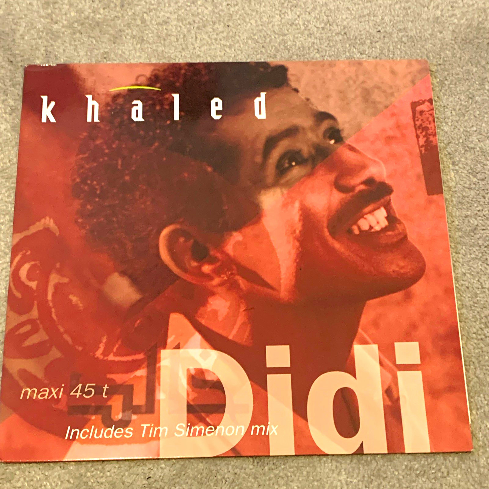 Khaled - Didi 12" Vinyl Maxi-Single 45 RPM Barclay 865881-1 Tim Simenon Mix