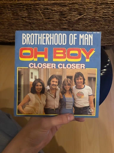 7" Vinyl Single Brotherhood Of Man - Oh Boy (PYE Records)