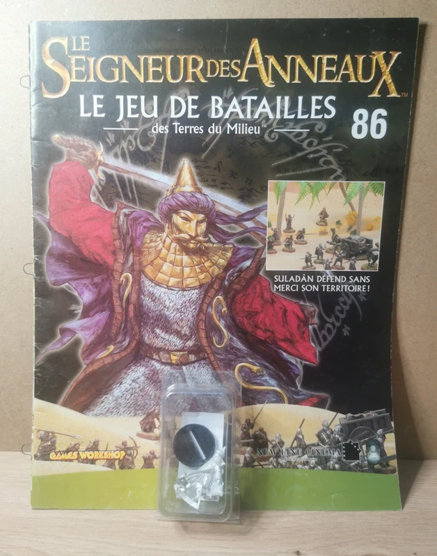 Warhammer Seigneur des Anneaux Edition Atlas 2003 n86 Suladan
