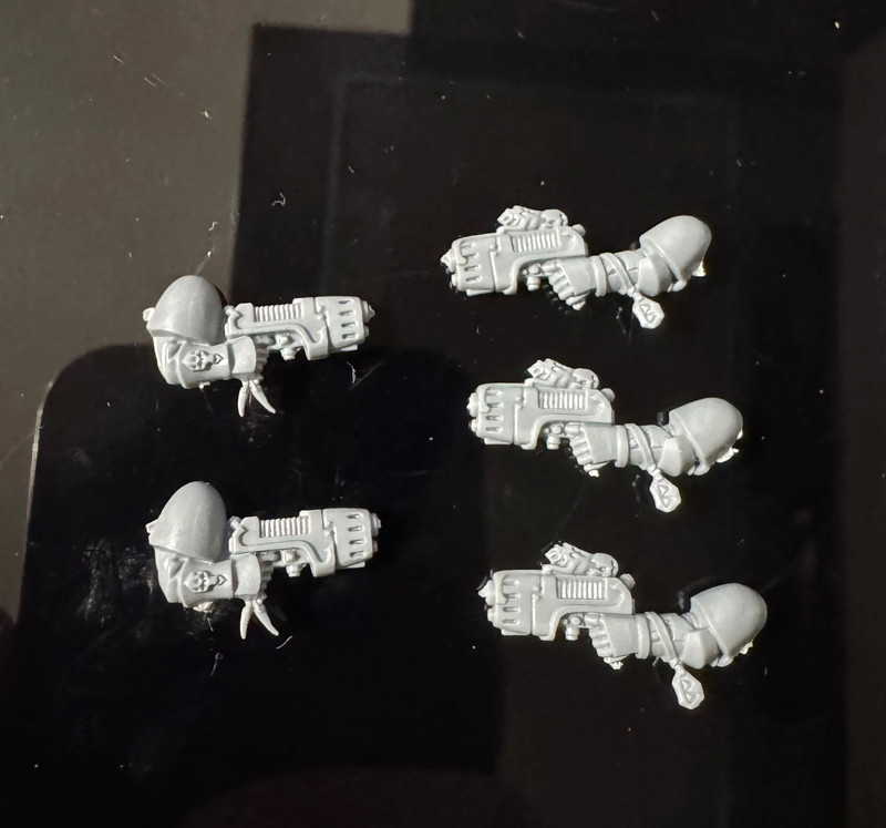 Space Wolves Marines Plasma Pistols Weapons Bits Warhammer 40k