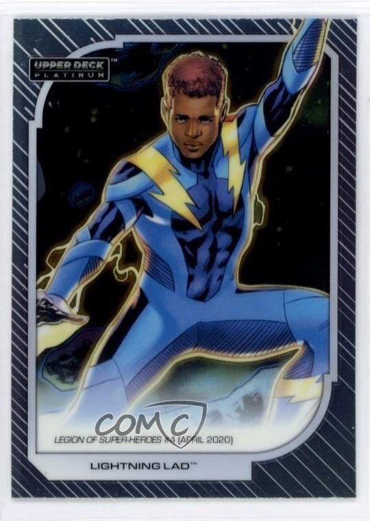 2026 Upper Deck Platinum: DC High Series Lightning Lad #164 1v5h