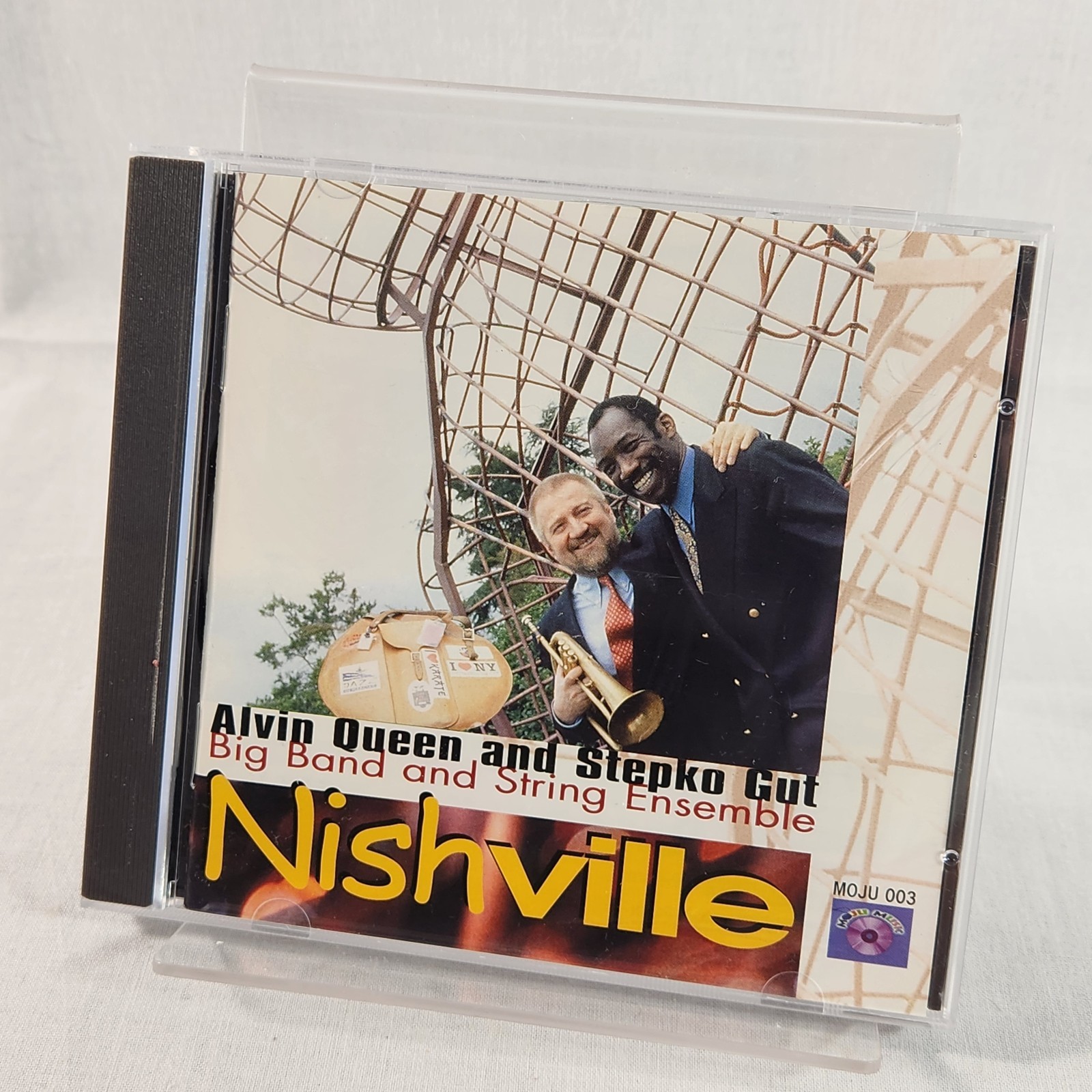 ALVIN QUEEN STEPKO GUT BIG BAND STRING ENSEMBLE - NISHVILLE (CD 1988 Import) EUC