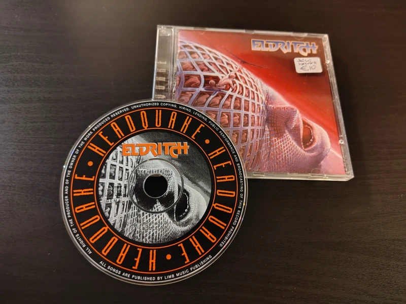 Eldritch – Headquake (CD ED 1997 - Prog Rock)