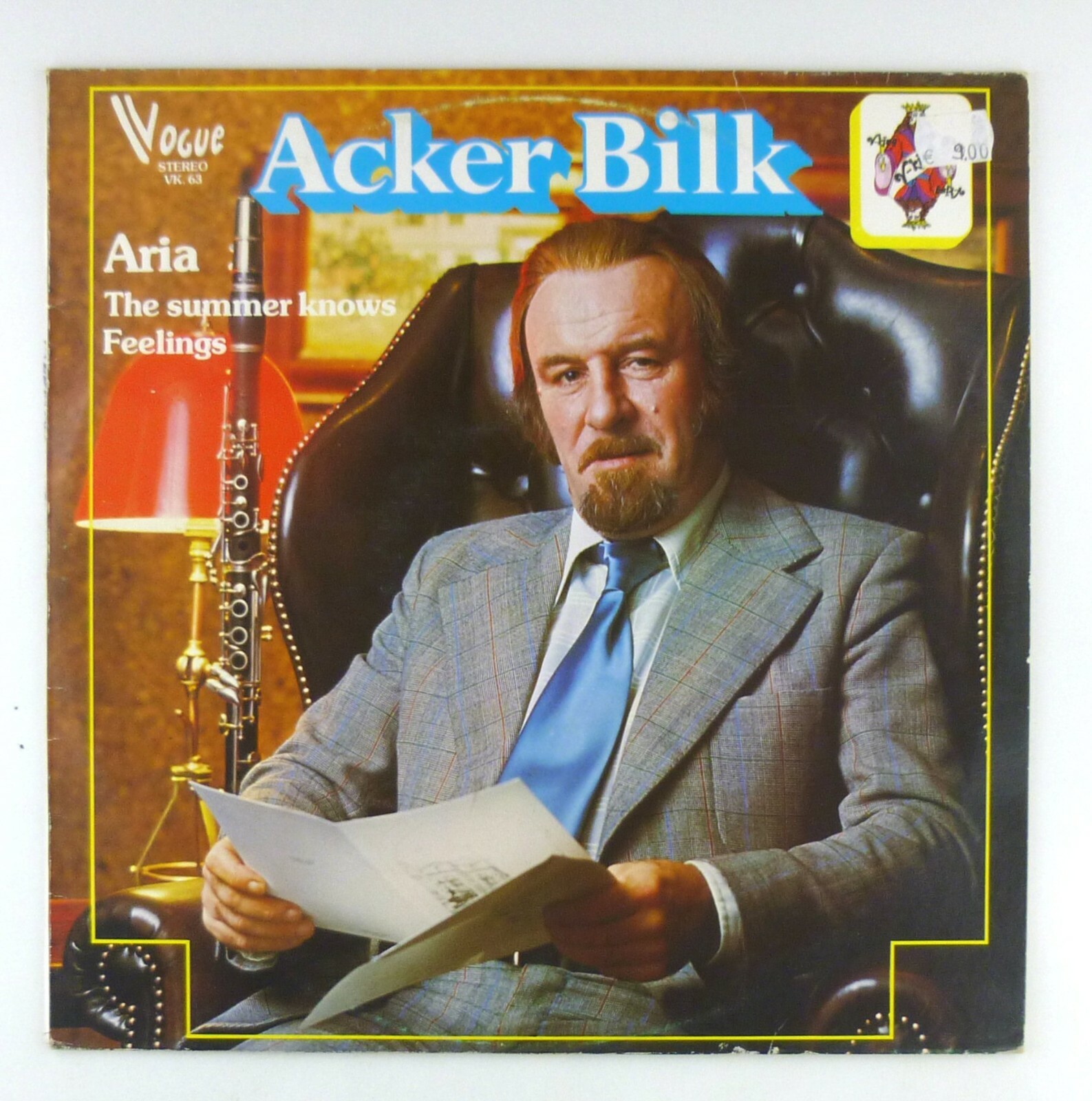 12" LP - Acker Bilk - Aria - The Summer Knows Feelings - BB561S5