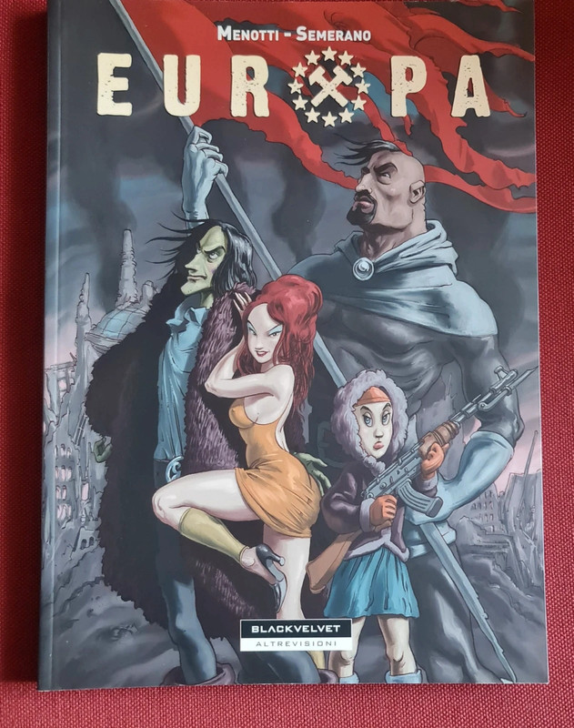 Europa di Menotti-Semeraro, libro a fumetti