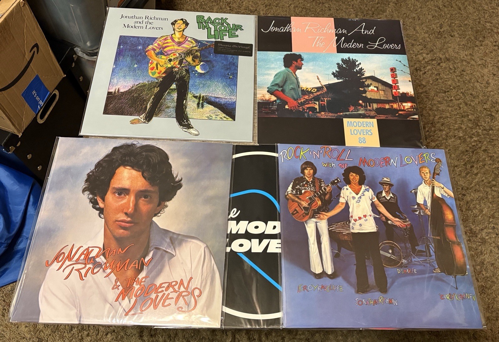 JONATHAN RICHMAN & THE MODERN LOVERS Vinyl Lot 5xLP S/T 88 Back In Your LIfe