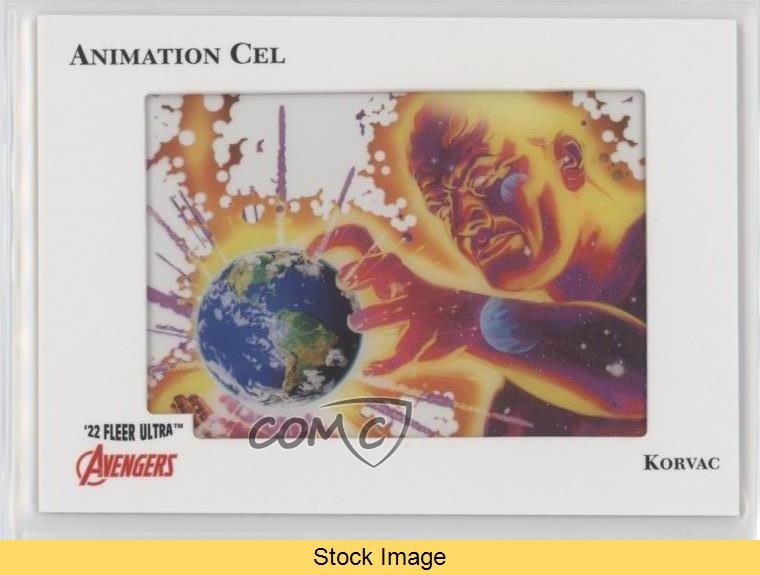 2022 Fleer Ultra Avengers Animation Cels Korvac #38 READ 09q5