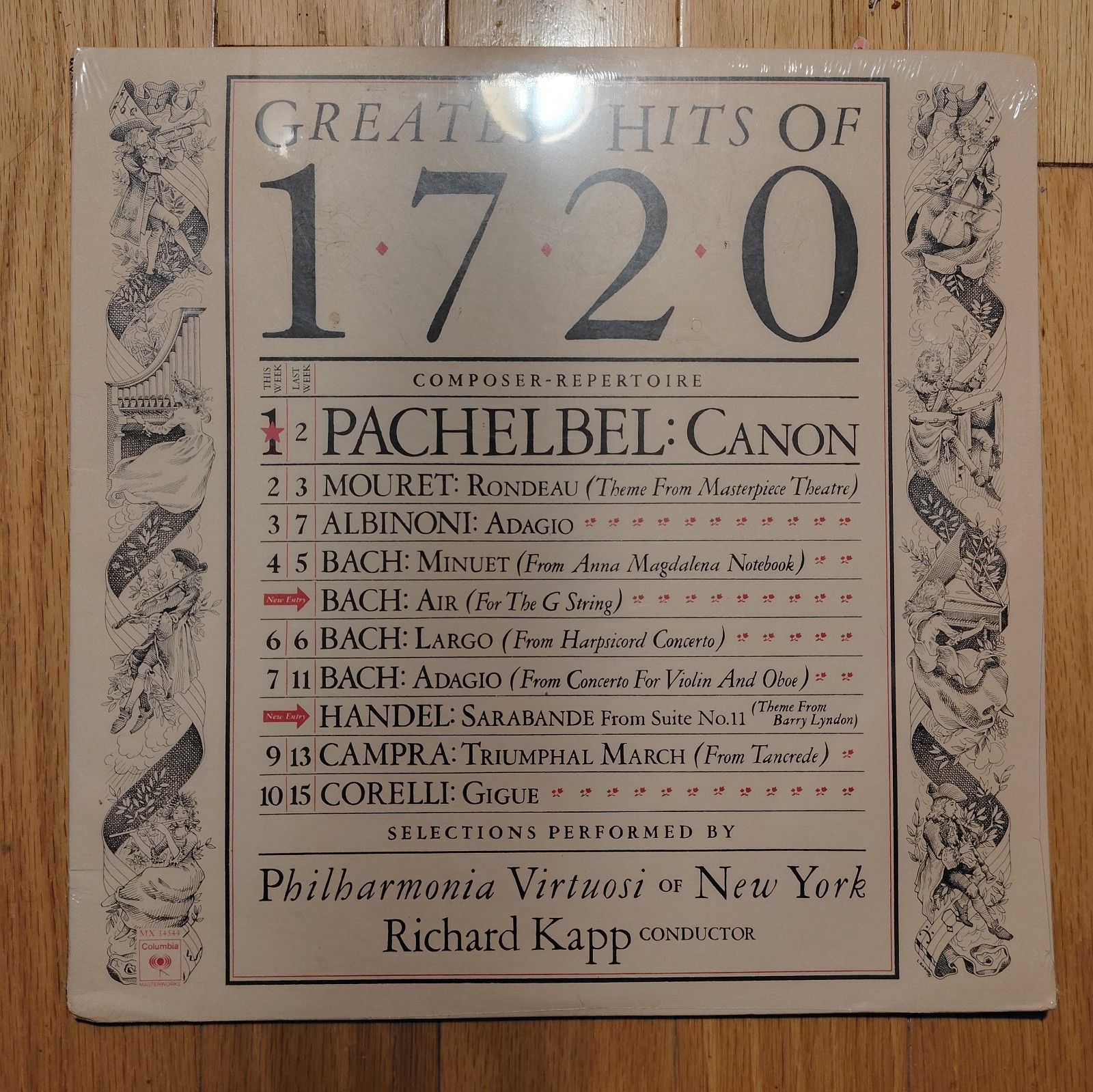 Greatest Hits of 1720 (1977 Vinyl LP) Columbia Records MX 34544 Factory Sealed 